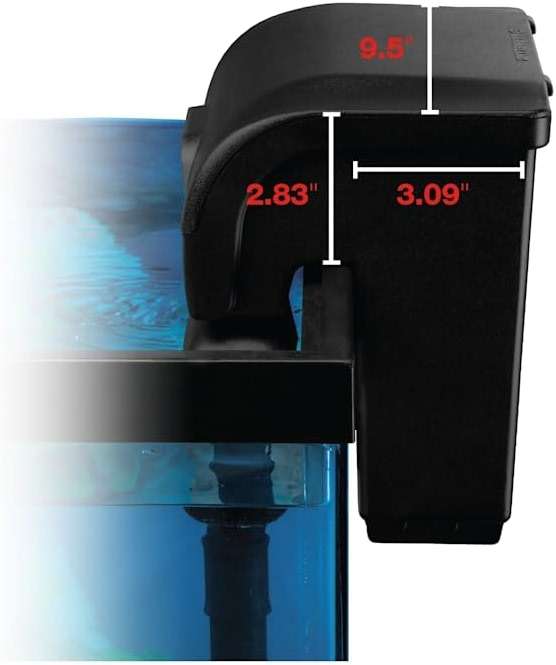 Marineland Penguin PRO 275 Power Filter Multi-Stage Aquarium Filtration for Aquariums Up to 50 Gallons - Image 5