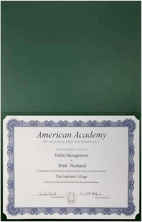 Better Office Products 25 Pack Green Certificate Holders, Diploma Holders, Document Covers with Gold Foil Border, for Letter Size Paper, 25 Count, Hunter Green - Image 4