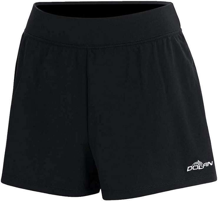 Dolfin Women's Solid Loose Short Black XXL - Image 1
