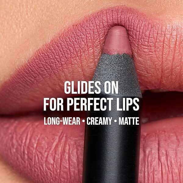 K7L Dark Pink Lipliner Pencil, Creamy, Longwear, Waterproof - Image 3