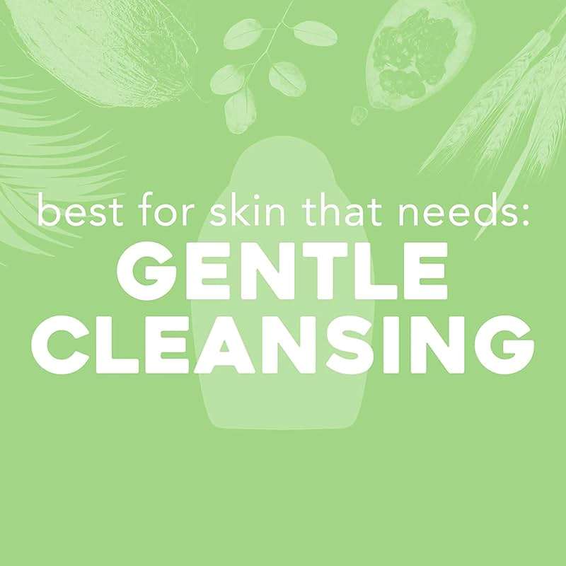 OGX Sensitive + Rose Water & Pink Sea Salt Exfoliating Body Scrub + Rose Quartz, Gentle Exfoliating Daily Body Wash Softens Skin, Body Scrub for Women, Sulfate-Free Surfactants, 19.5 fl oz - Image 3