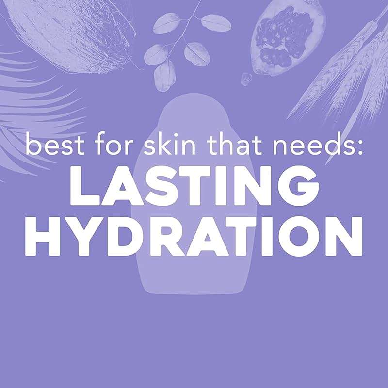 OGX Hydration + Sea Kelp & Hyaluronic Acid Sulfate-Free Lightly Moisturizing Body Scrub with Black Rice, Gentle Exfoliating Daily Body Wash to Soften & Smooth Skin, 19.5 Fl Oz - Image 3