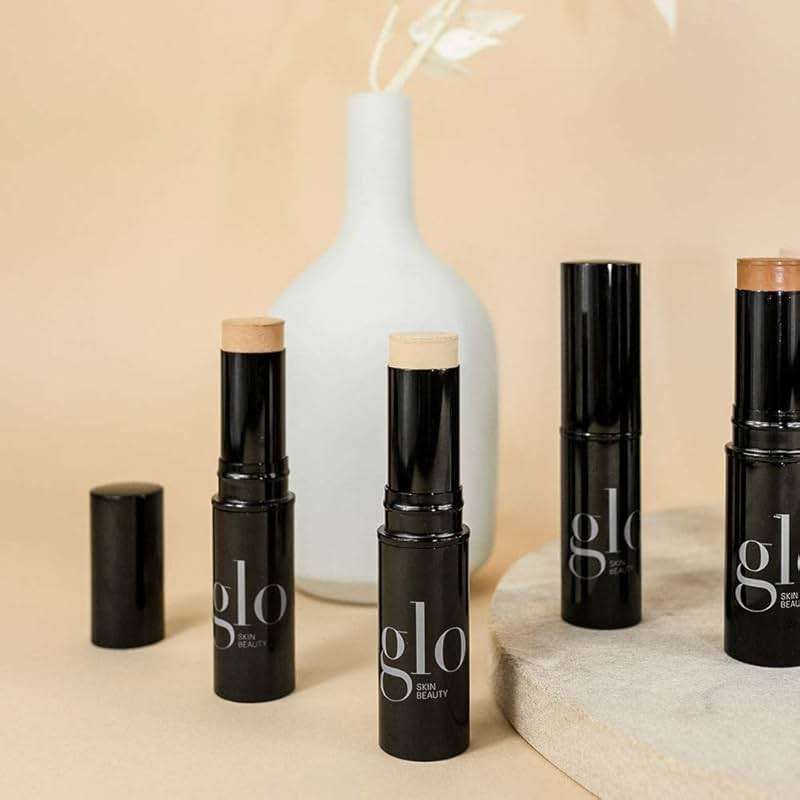Glo Skin Beauty HD Mineral Foundation Stick - Concealer Makeup Infused with Hyaluronic Acid - Buildable Coverage, Contour & Highlighter - Image 6