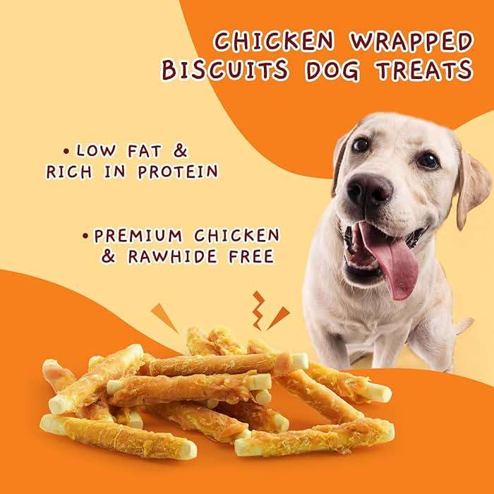 Jungle Calling Chicken Biscuits Dog Treats, Rawhide Free Soft Chewy Treats for Training Rewards,10.6oz - Image 6
