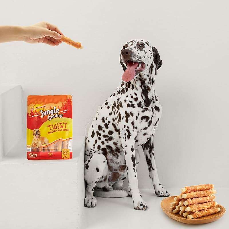 Jungle Calling Chicken Biscuits Dog Treats, Rawhide Free Soft Chewy Treats for Training Rewards,10.6oz - Image 8