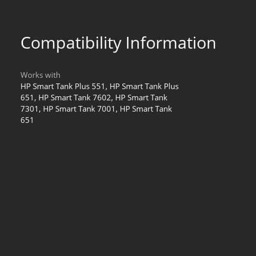 HP 32XL | Ink Bottle | Black | Up to 6000 Pages per Bottle| Works Smart Tank Plus 651 and Smart Tank Plus 551 | 1VV24AN | Packaging May Vary - Image 3