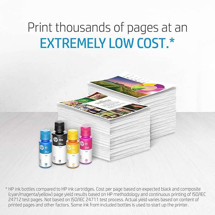 HP 32XL | Ink Bottle | Black | Up to 6000 Pages per Bottle| Works Smart Tank Plus 651 and Smart Tank Plus 551 | 1VV24AN | Packaging May Vary - Image 5