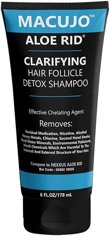 Macujo Aloe Rid Detox Shampoo and Zydot UltraClean Method, Deep Cleans, All Pollutants, Residual Medications, Nicotine, Alcohol, Chlorine, 2nd Hand-Smoke - Image 2