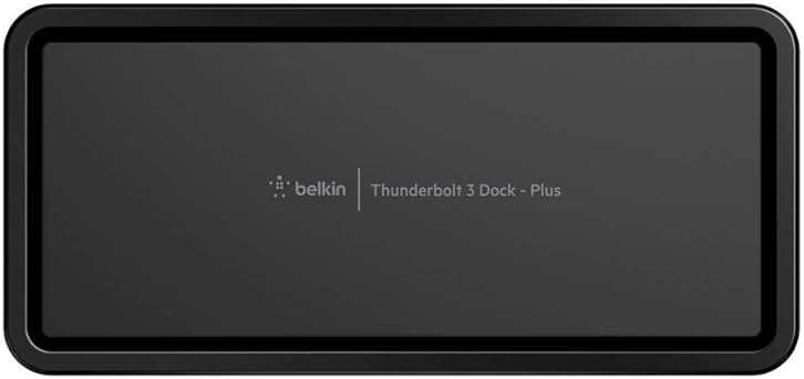Belkin Thunderbolt 3 Dock Plus Thunderbolt 3 Cable - USB-C Hub - 8-In-1 Docking Station for MacOS & Windows, Dual 4K @60Hz, 40Gbps Transfer Speed, 60W Upstream Charging, w/ Ethernet & Audio Ports - Image 8