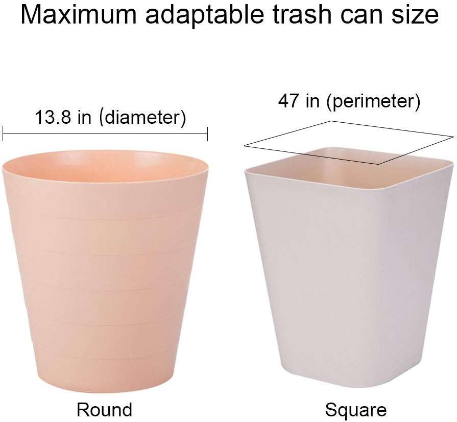 8 Gallon Drawstring Trash Bags-0.79 Mil Ultra Strong Medium Trash Can Liners for Kitchen/Office, Unscented White Garbage Bags, 60 Count - Image 4