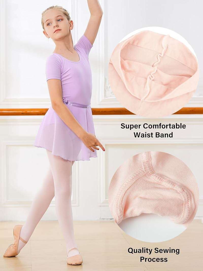 Stelle Girls Ballet Dance Students School Footed Tight (Toddler/Little Kid/Big Kid) - Image 2