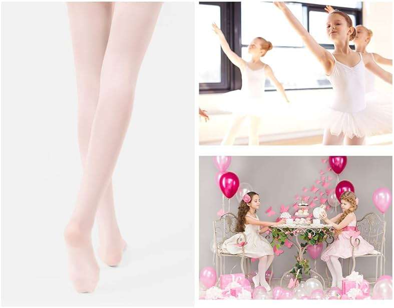 Stelle Girls Ballet Dance Students School Footed Tight (Toddler/Little Kid/Big Kid) - Image 7