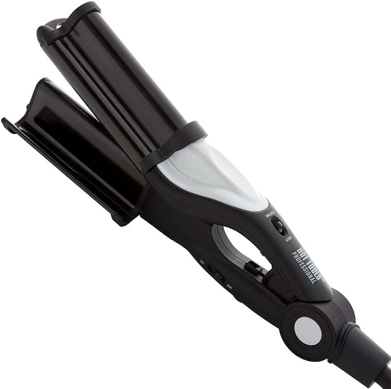 Hot Tools Pro Artist Nano Ceramic Deep Waver | Combat Frizz and Add Massive Shine for Beachy Waves - Image 1