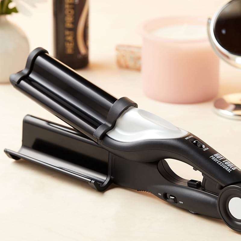 Hot Tools Pro Artist Nano Ceramic Deep Waver | Combat Frizz and Add Massive Shine for Beachy Waves - Image 5