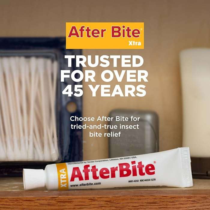 After Bite Xtra Formula - Itch Relief with Diphenhydramine HCl - Ideal for Mosquito & Fire Ant Bites, Bees & More - Portable Gel Formula - 0.7 oz (4 Pack) - Image 6