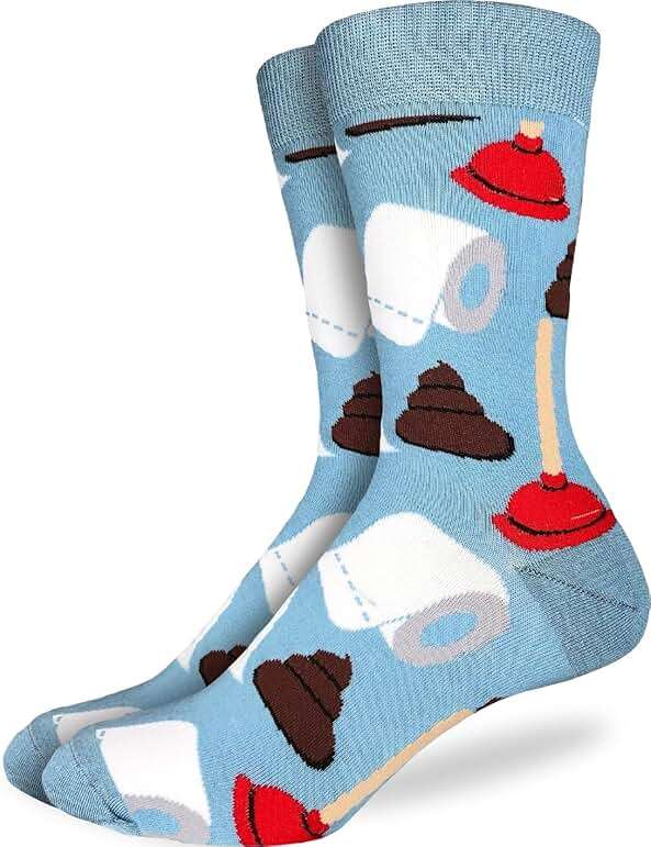 Good Luck Sock Novelty Crew Socks for Adults - For Men, Women and Teens - Image 1