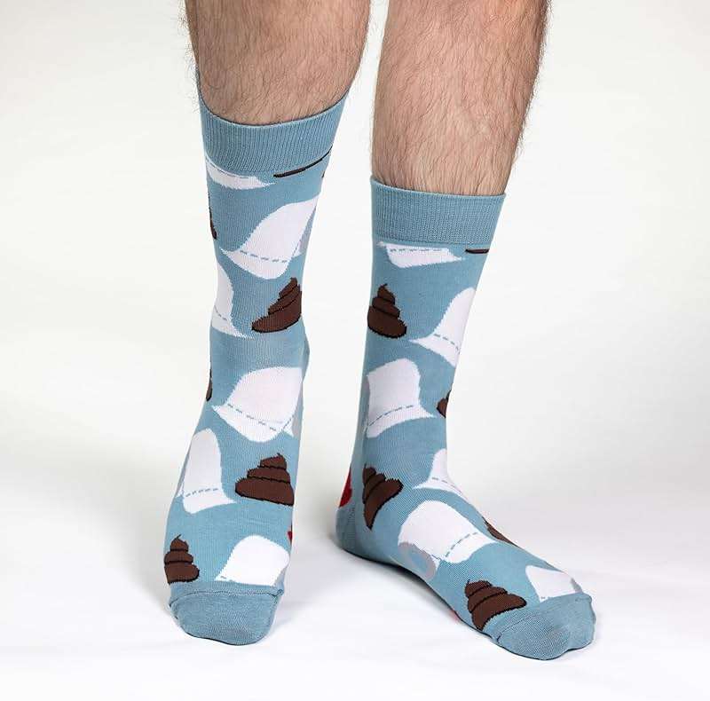 Good Luck Sock Novelty Crew Socks for Adults - For Men, Women and Teens - Image 3