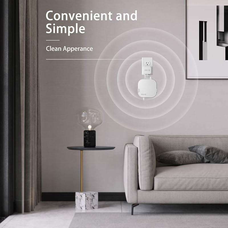 Wall Mount Holder for eero Pro Home WiFi System-Simple and Sturdy Wall Mount Holder Stand Bracket (NOT for eero 6 or eero pro 6), Without Messy Wires (White(3 Pack)) - Image 7