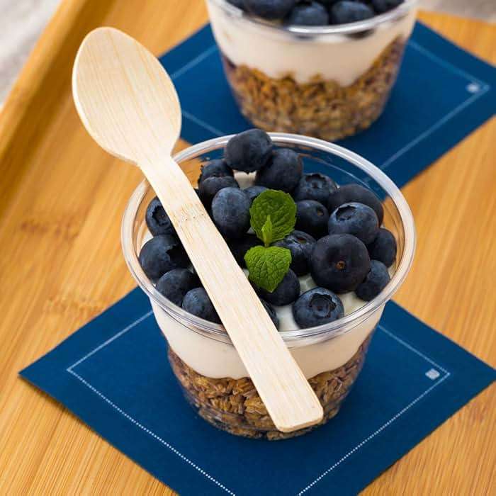 Restaurantware 6.8 Inch Disposable Bamboo Spoons 500 Sustainable Bamboo Spoons - Smooth Heavy-Duty Durable No Splinter Premium Spoons For Parties Picnics Or Restaurants - Image 2