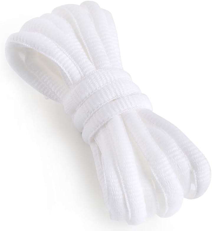 VSUDO Oval Shoe Laces for Sneakers, Basketball Shoelaces, Running Sport Shoestrings or Athletic Shoe Strings - Image 2