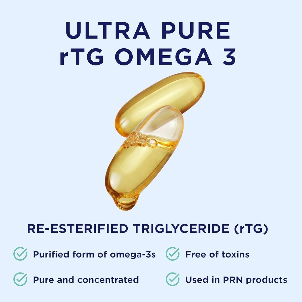 De3 Occasional Eye Dryness rTG Omega 3 Supplement - 270 Softgels, 90-Day Supply - Fish Oil Omega 3 Supplements for Hydrated Eyes - 1680 mg EPA, 560 mg DHA & Vitamin D3 for Soothing Tears & Eye Health - Image 7