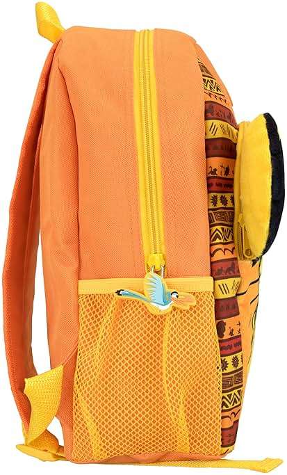 Disney Lion King Backpack | Simba Backpack | One Size Yellow - Image 7