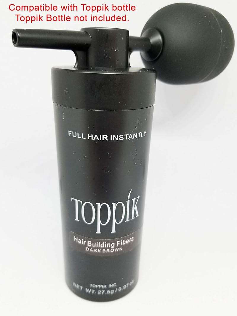 FINALLY HAIR Building Fibers Spray Pump Applicator - 12.5g Hair Atomizer Compatible with Toppik & Xfusion - Image 4