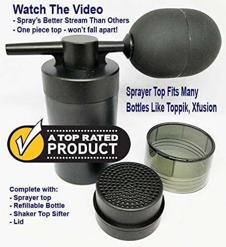 FINALLY HAIR Building Fibers Spray Pump Applicator - 12.5g Hair Atomizer Compatible with Toppik & Xfusion - Image 5