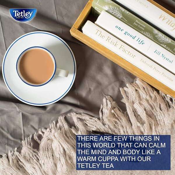 Tetley Classic Blend Decaf Premium Black Tea, Decaffinated Tea, 72 Tea Bags (Pack of 12), Rainforest Alliance Certified - Image 6