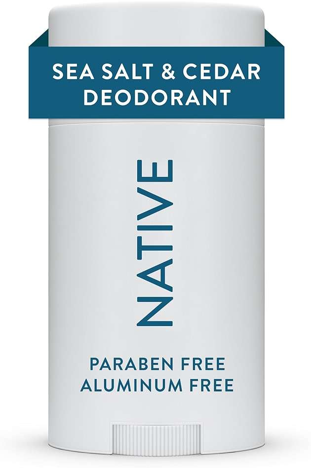 Native Deodorant Contains Naturally Derived Ingredients, 72 Hour Odor Control, Deodorant for Women and Men, Aluminum Free, Sea Salt & Cedar 2.65oz - Image 1