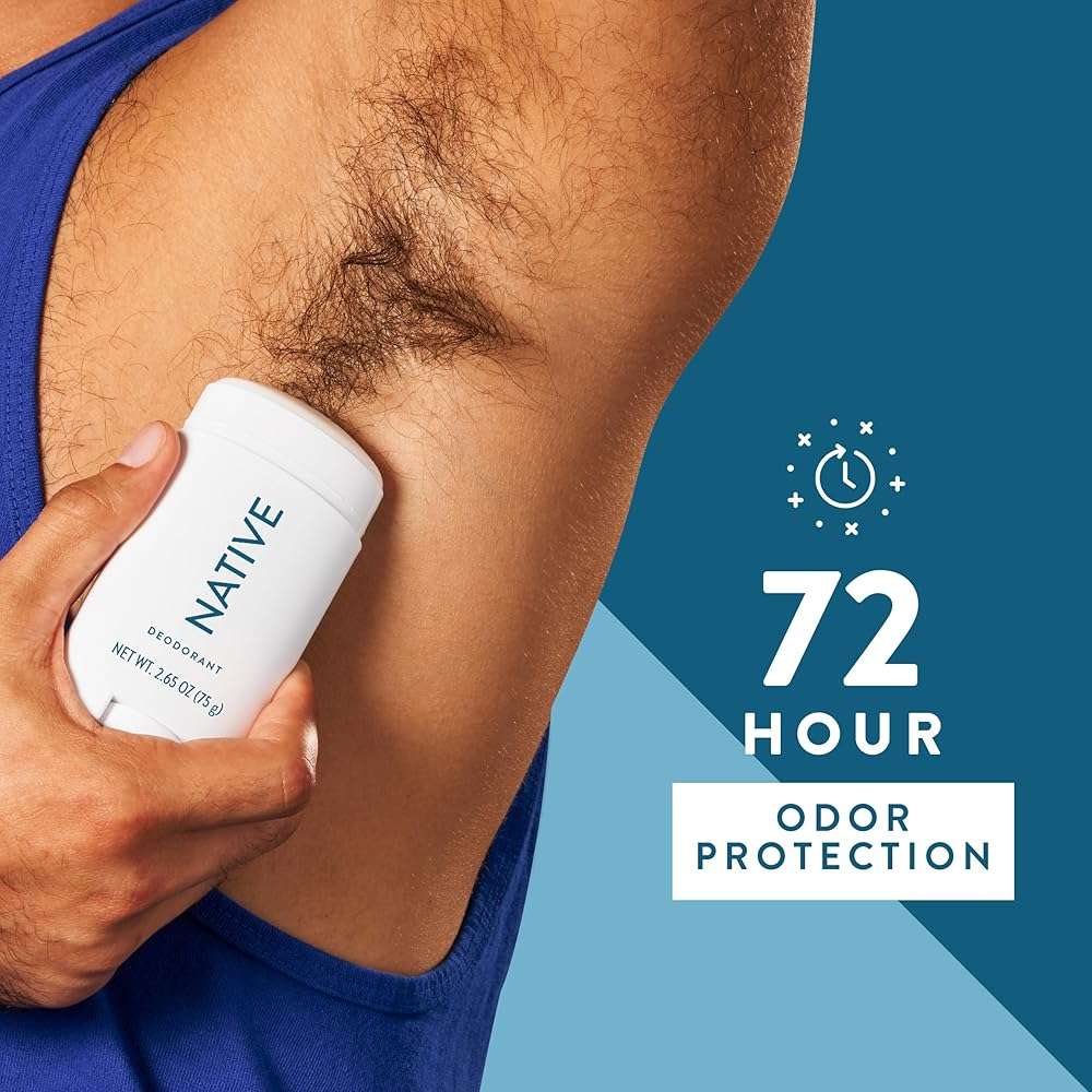 Native Deodorant Contains Naturally Derived Ingredients, 72 Hour Odor Control, Deodorant for Women and Men, Aluminum Free, Sea Salt & Cedar 2.65oz - Image 4