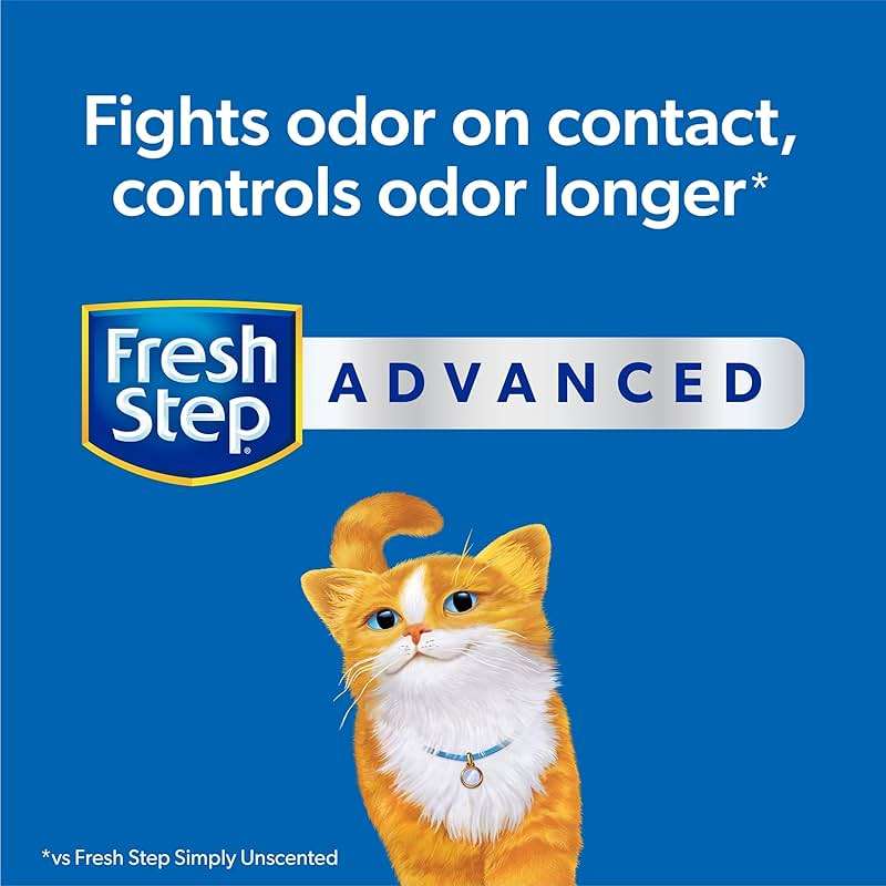 Fresh Step Advanced Simply Unscented Multi Cat Clumping Cat Litter, Low Dust, Odor Control with Activated Charcoal Tech, Compatible in Automatic Litter Boxes, 37 lbs. (2 x 18.5 lb.) - Image 12