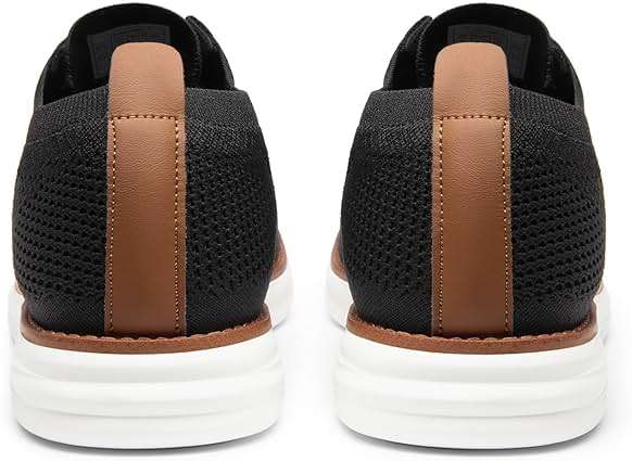 Bruno Marc Men's KnitFlex Breeze Mesh Sneakers Oxfords Lace-Up Lightweight Casual Walking Shoes - Image 4