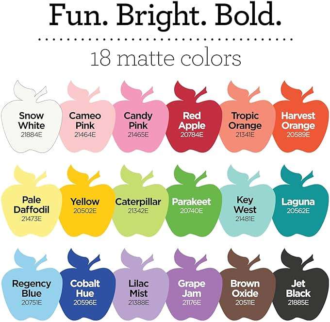 Apple Barrel, Pastel Dreams & Vivid Wonders Collection Acrylic Craft Paint, PROMOTCK, 2 fl oz each, 18 assorted matte colors, 18 count - Image 3