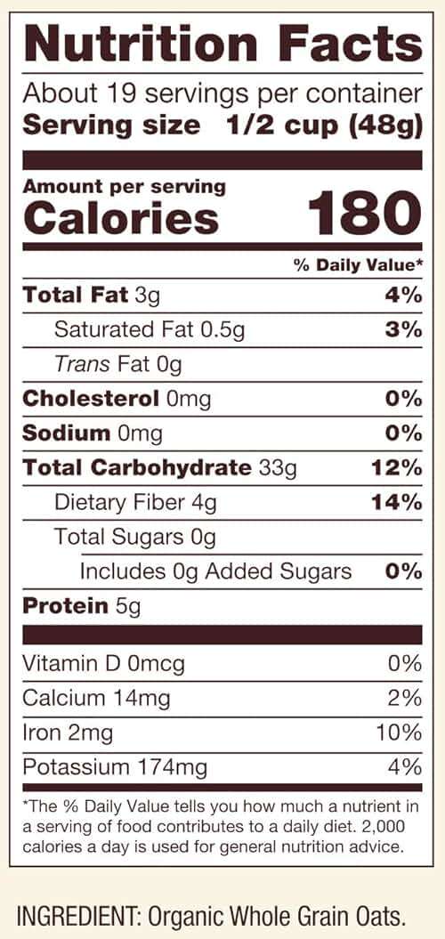 Bob's Red Mill Organic Thick Rolled Oats, 32oz (Pack of 4) - Organic, Non GMO, Whole Grain, Vegan, Kosher - Image 10