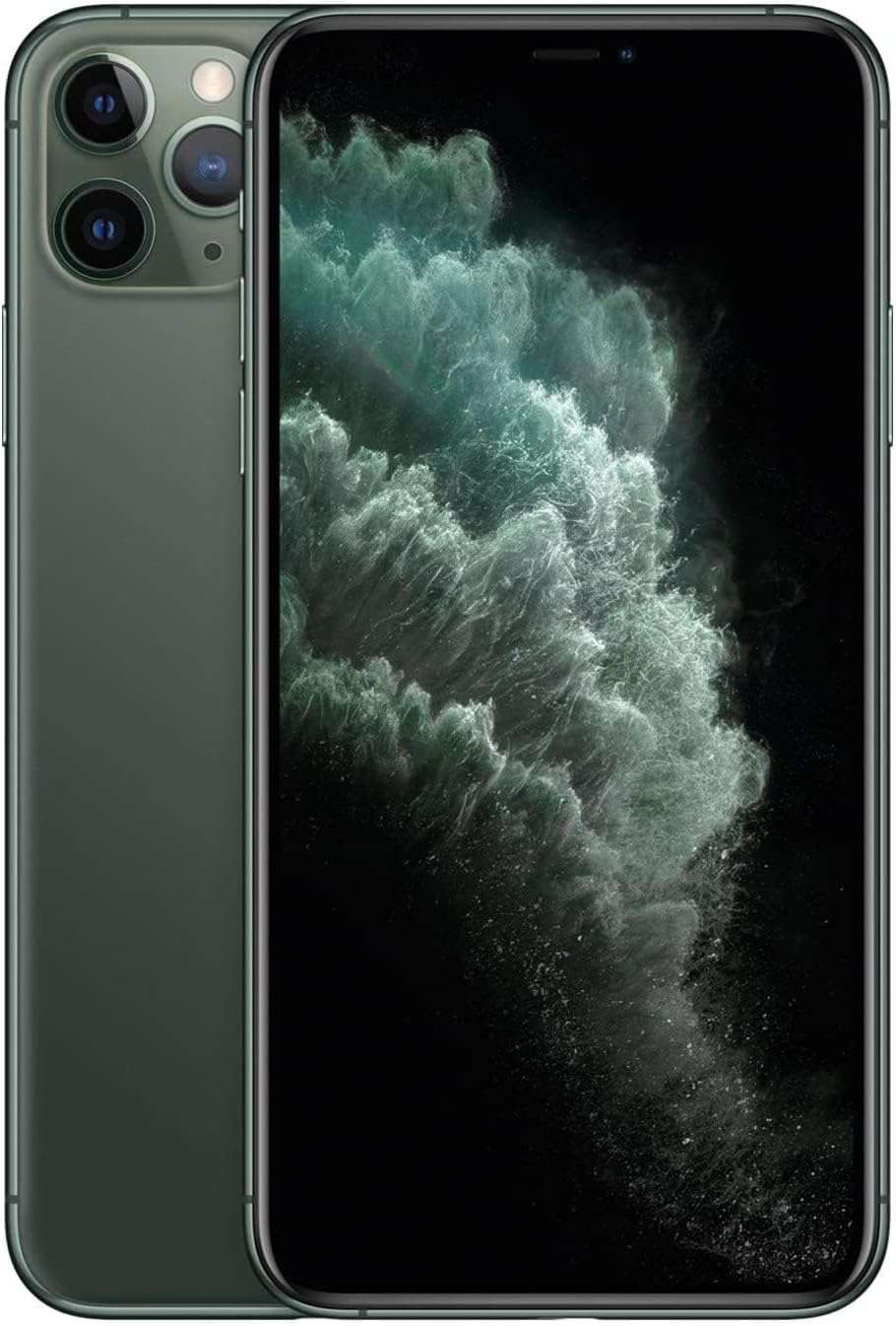 Apple iPhone 11 Pro Max, 64GB, Midnight Green - Unlocked (Renewed) - Image 1