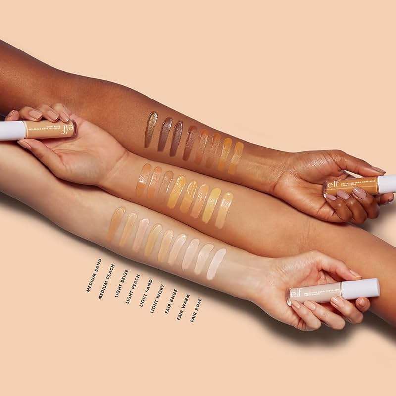 e.l.f. Hydrating Camo Concealer, Covers Blemishes & Under-Eye Circles, Full-Coverage & Delivers A Satin Finish, Vegan & Cruelty-Free, Light Sand - Image 5