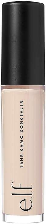 e.l.f. 16HR Camo Concealer, Full Coverage, Matte Finish Under-Eye & Blemish Corrector, Hydrating Formula, 16-Hour Crease-Resistant Wear, Light Ivory - Image 2