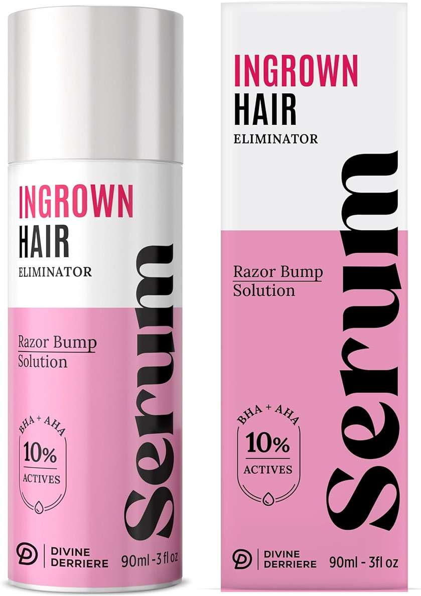 Razor Bump Stopper with Dark Spot Remover, Ingrown Hair Treatment for Bikini Area and Razor Bumps Treatment - Salicylic Acid After Shave Solution for Ingrown Hairs & Razor Burns - Image 9