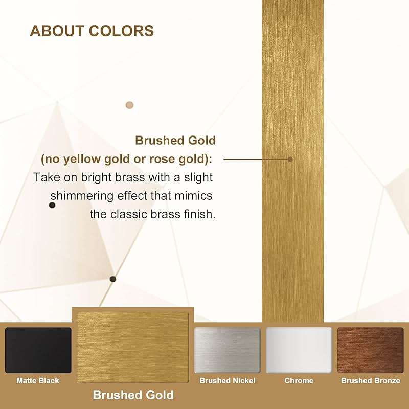 ANDY STAR Gold Oval Mirrors for Bathroom, 22x30 Inch Brushed Gold Stainless Steel Metal Framed Oval Wall Mirror, Modern Vanity Mirror Wall Mount Horizontal or Vertical - Image 9