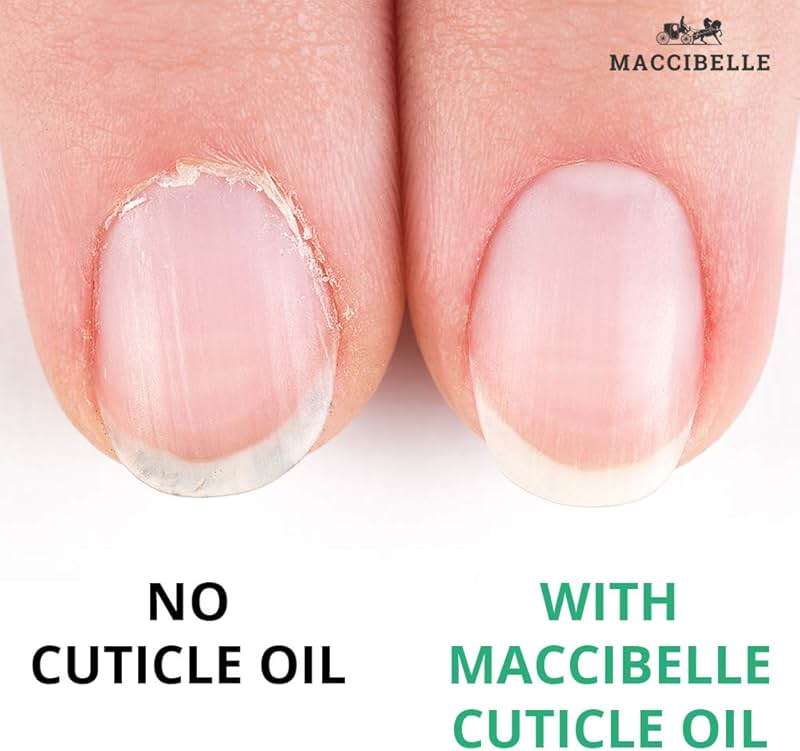Maccibelle Cuticle Oil 0.5 oz - Heals Dry Cracked Cuticles (Milk and Honey, 0.5 Fl Oz) - Image 3