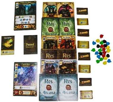 Res Arcana Lux et Tenabrae Board Game EXPANSION - Magical Fantasy Adventure Game, Strategy Game for Kids & Adults, Ages 14+, 2-5 Players, 30-60 Min Playtime, Made by Sand Castle Games - Image 6