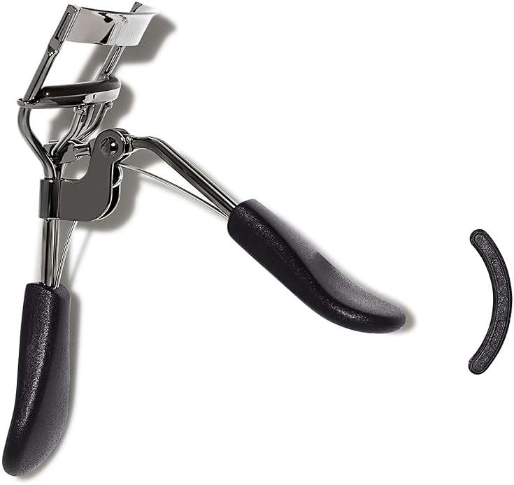 e.l.f. Pro Eyelash Curler, Stainless Steel Lash Curler, Long-Lasting Natural Curl, Ergonomic Design, Includes Replacement Pad, Fits All Eye Shapes - Image 4
