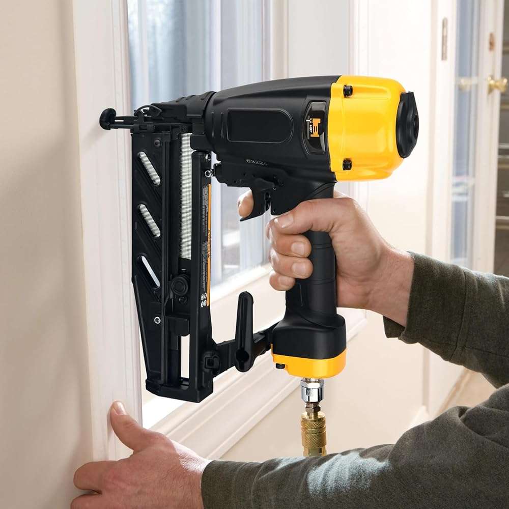 HBT HBT64P 16 Gauge Finish Nailer with Magnesium Housing, Straight Finish Nail Gun with Carrying Case, for 1-Inch up to 2-1/2-Inch Finish Nails - Image 2