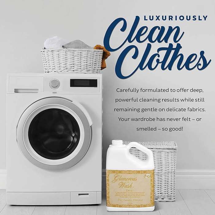 Tyler DIVA Glamorous Wash Laundry Detergent - 1 Gallon - With Olivi Stain Remover Pen - Fresh Scented Sachet - Laundry Detergent For Washing - Image 3