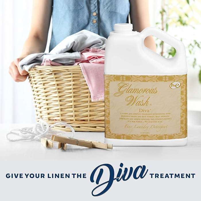 Tyler DIVA Glamorous Wash Laundry Detergent - 1 Gallon - With Olivi Stain Remover Pen - Fresh Scented Sachet - Laundry Detergent For Washing - Image 6