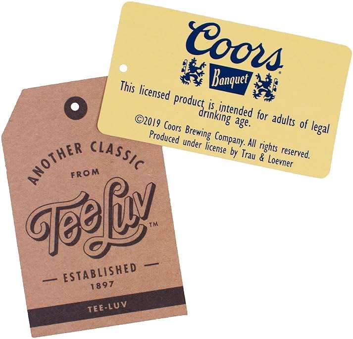 Tee Luv Men's Coors Banquet Shirt - Golden Colorado Front and Back Beer Shirt - Image 7