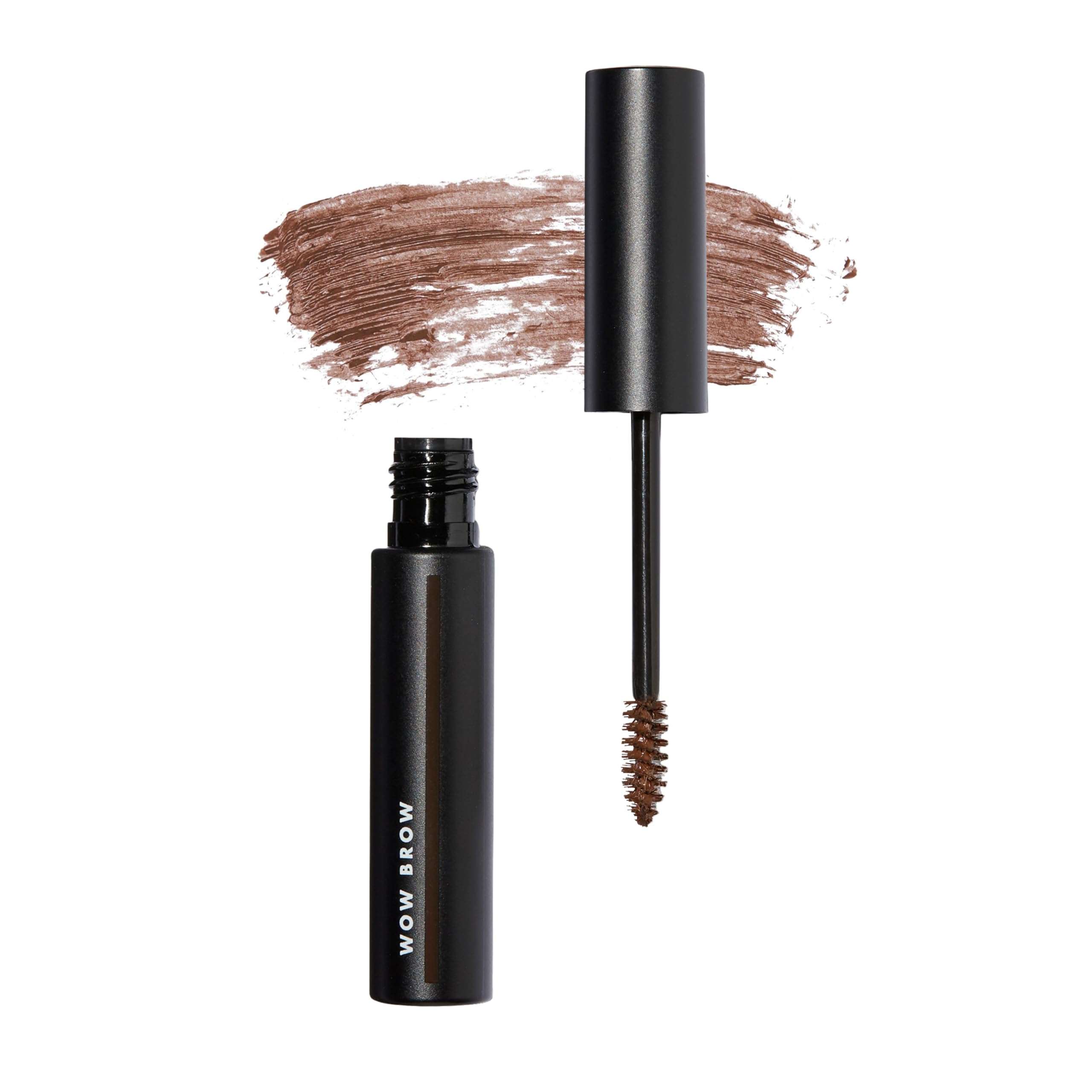 e.l.f. Wow Brow Gel, Volumizing, Buildable, Wax-Gel Hybrid, Creates Full, Voluminous-Looking Brows, Locks Brow Hairs In Place, Brunette - Image 1