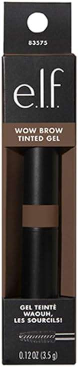 e.l.f. Wow Brow Gel, Volumizing, Buildable, Wax-Gel Hybrid, Creates Full, Voluminous-Looking Brows, Locks Brow Hairs In Place, Brunette - Image 4