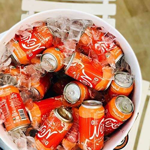 Nixie Sparkling Water, Sparkling Water Grapefruit Organic, 12 Fl Oz, 8 Pack - Image 5